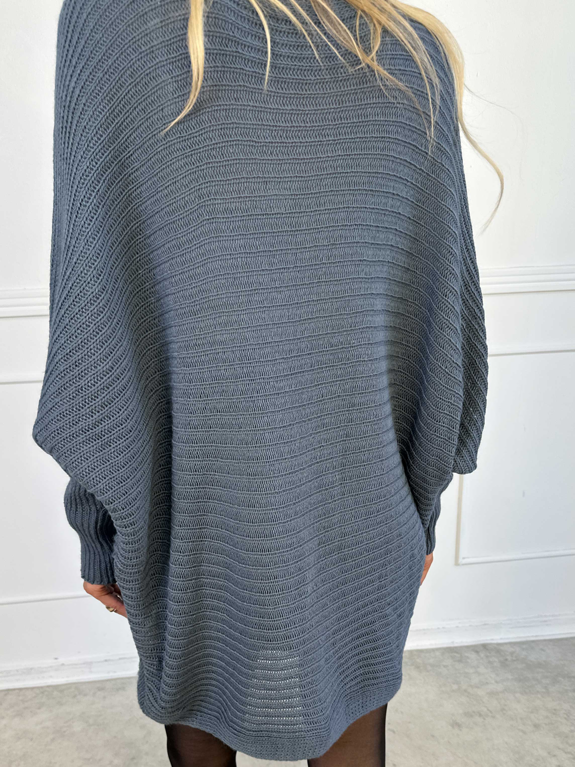 Gabbi - Oversized strik med flagermusærmer